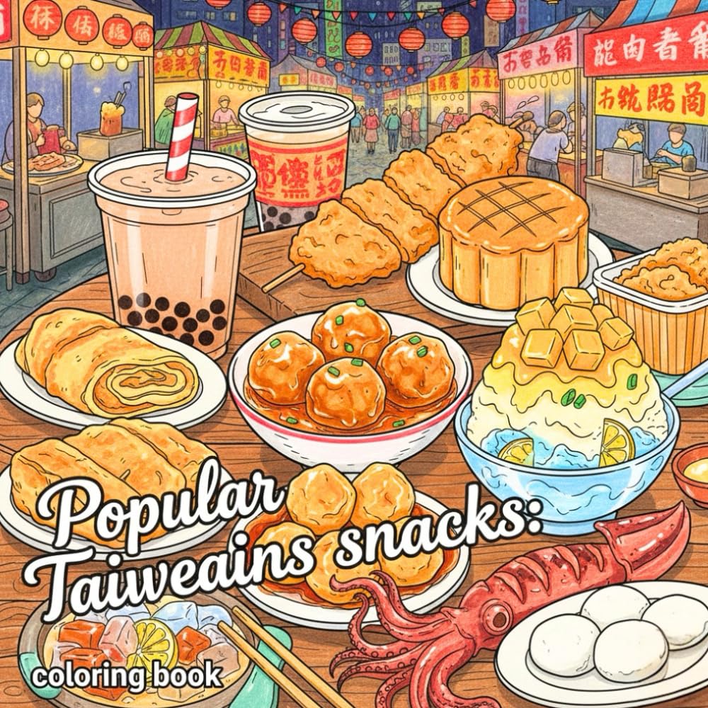Popular Taiwanese snacks (Taiwan Treasure Island Series)