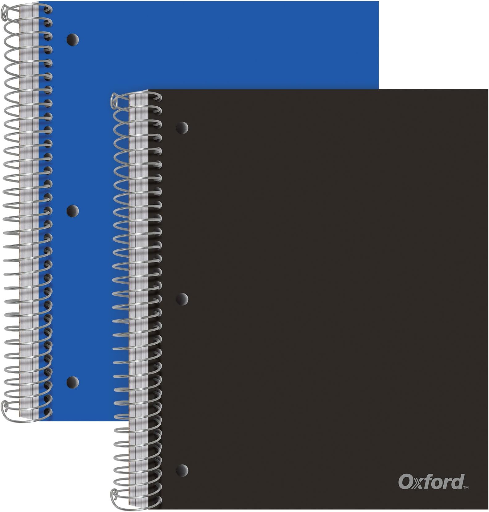 Oxford Spiral Notebooks, 3Subject, Wide Ruled Paper