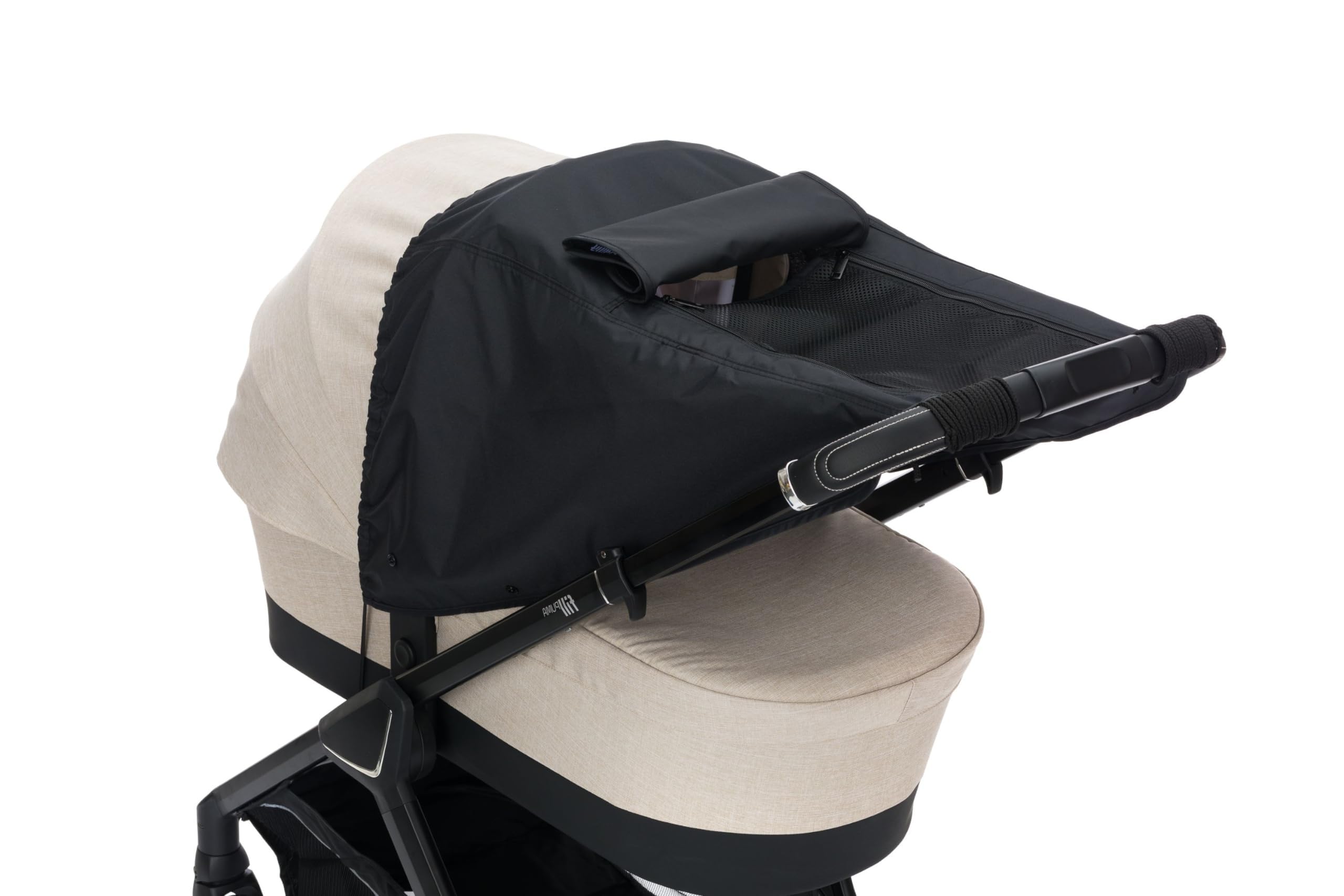 Fillikid Sonnenschutz Exclusiv, Universal geeignet für Buggy und Sportwagen - Sonnensegel Kinderwagen mit UV Schutz 50+ und Wasserdicht, Sonnensegel mit Sichtfenster
