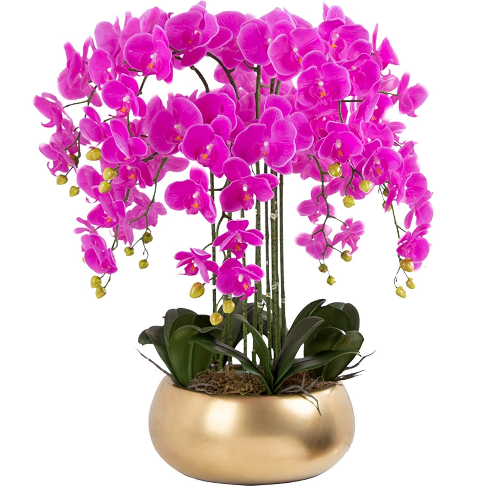 Orchidée Phalaenopsis artificielle déco table pour mariage