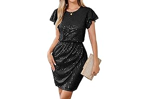 Women's Sparkly Sequin Dress: Dazzle at Every Holiday Party