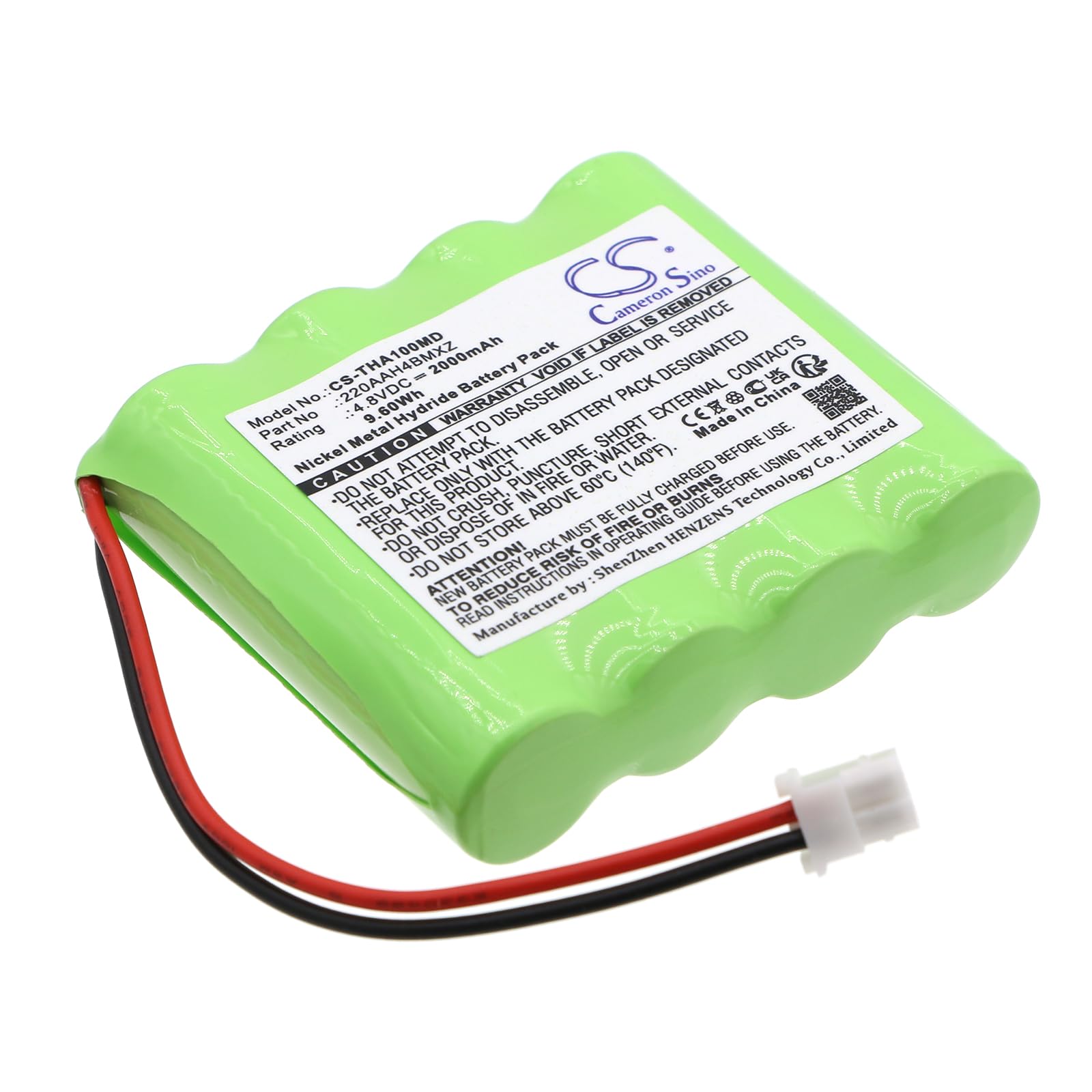 TECHTEK Batteria 2000mAh compatibile con [I-Tech] Evo II, MAG1000 2018, Mio Care, T-One 2016, T-one COACH, T-One Energy, T-ONE MEDI PRO, T-ONE MEDI SPORT, REHAB sostituisce 11205-C, 220AAH4 FBA