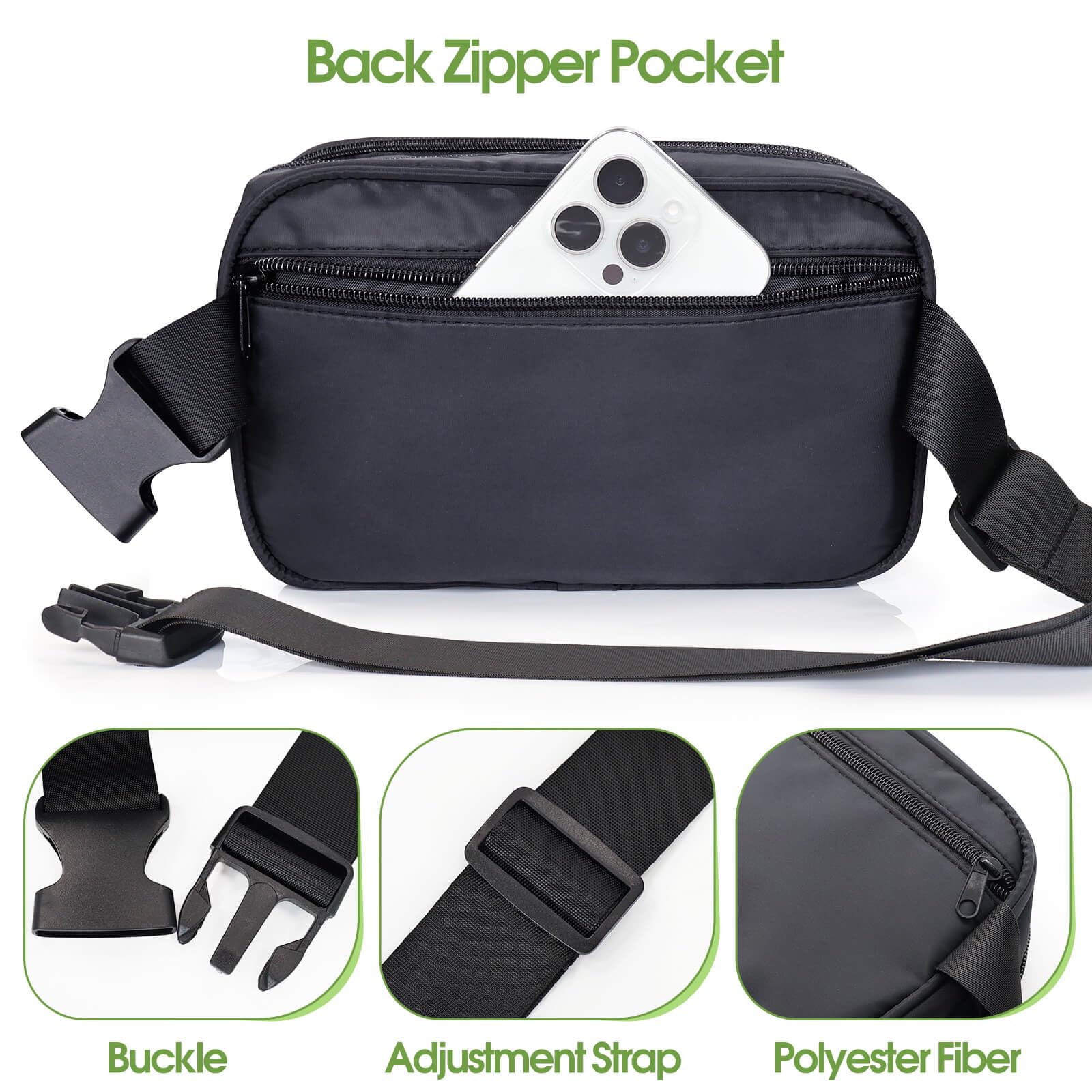 Ita Bag - Cangurera de almacenamiento, bolsa cruzada para mujeres y niñas, regalos para mujeres, niñas, bolsa de exhibición de pines para alfileres deportivos, pasadores conmemorativos, broches de 6