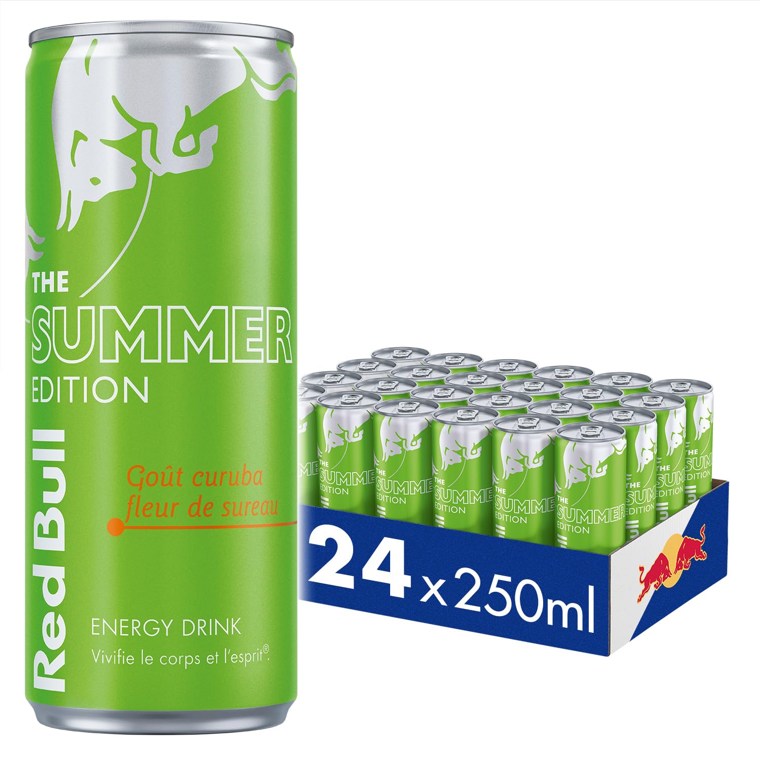 Red Bull, Boisson énergisante, Summer Edition, Curuba-Fleur de sureau
