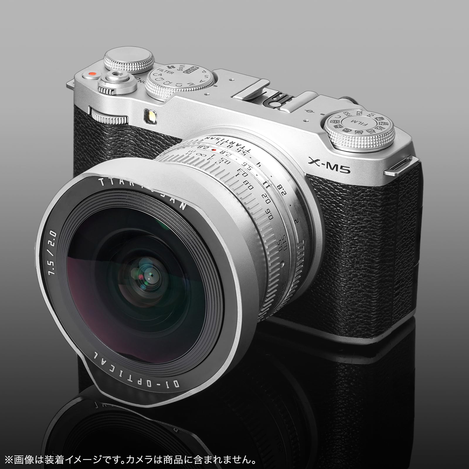 Amazon.co.jp: TTArtisan MF 7.5mm F2 Xマウント APS-C Fisheye 単焦点