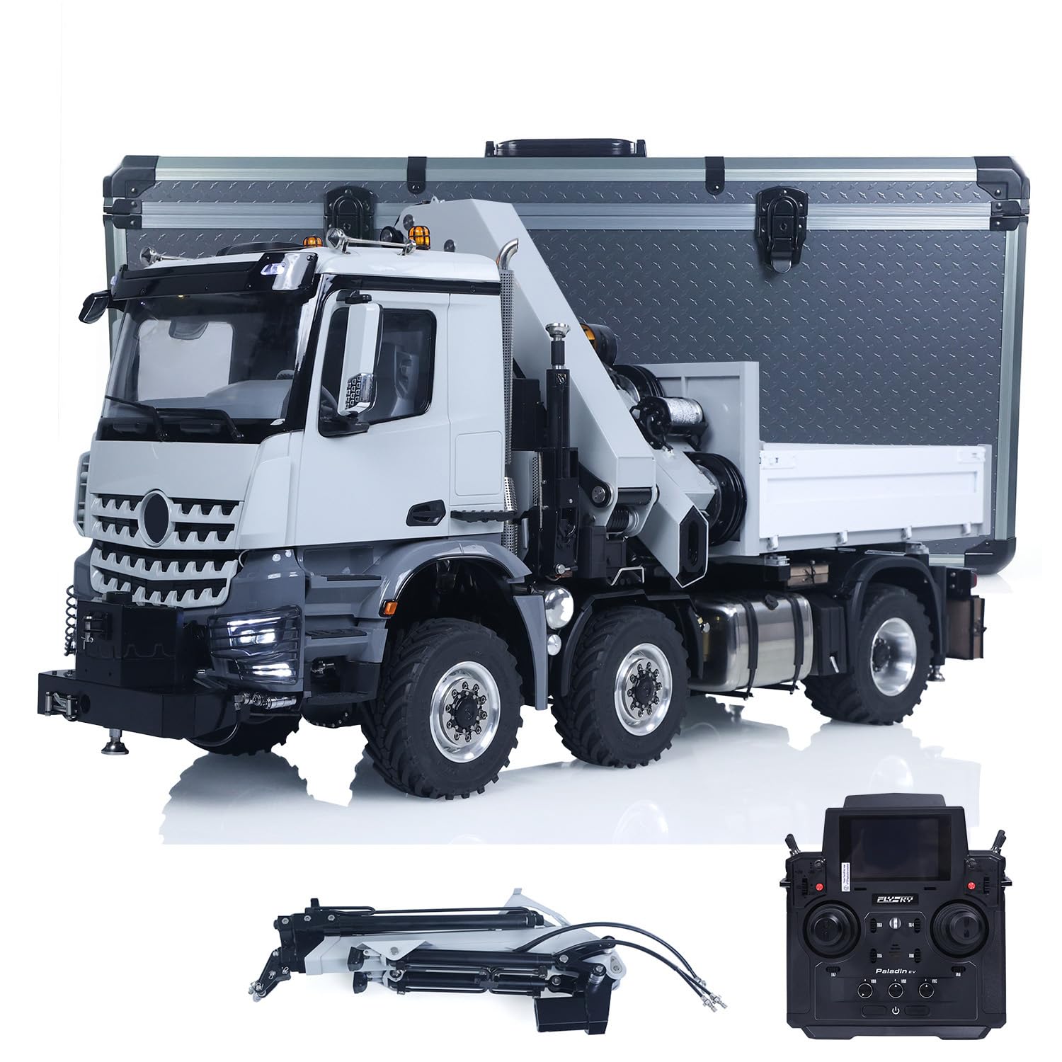 Coche RC 1:14 6x6 Volquete Eléctrico 5702 Con 2 Velocidades, Luces Y Sonido – Modelo RTR De Toucan RC Hobby Para Adultos Y Coleccionistas