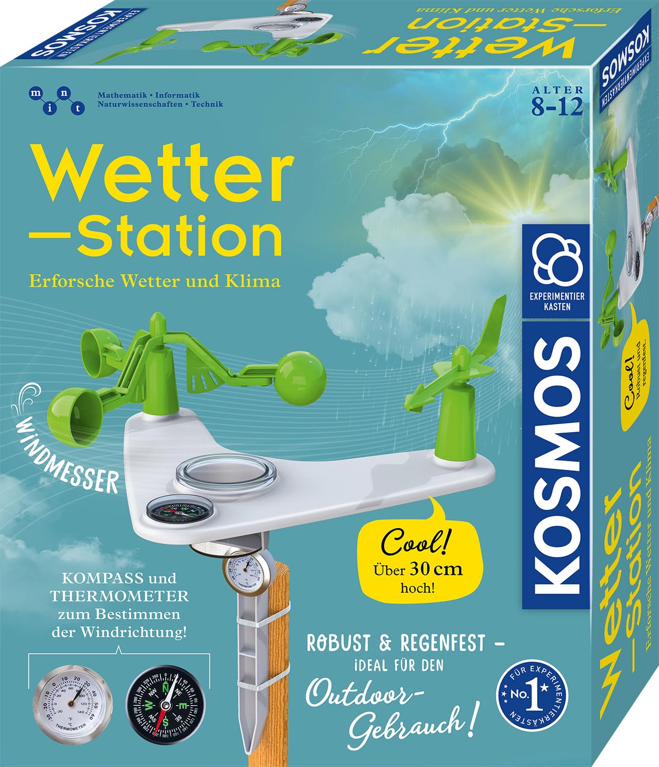 Station météo Kosmos cadeau éducatif boîte d'expérimentation climat - 3