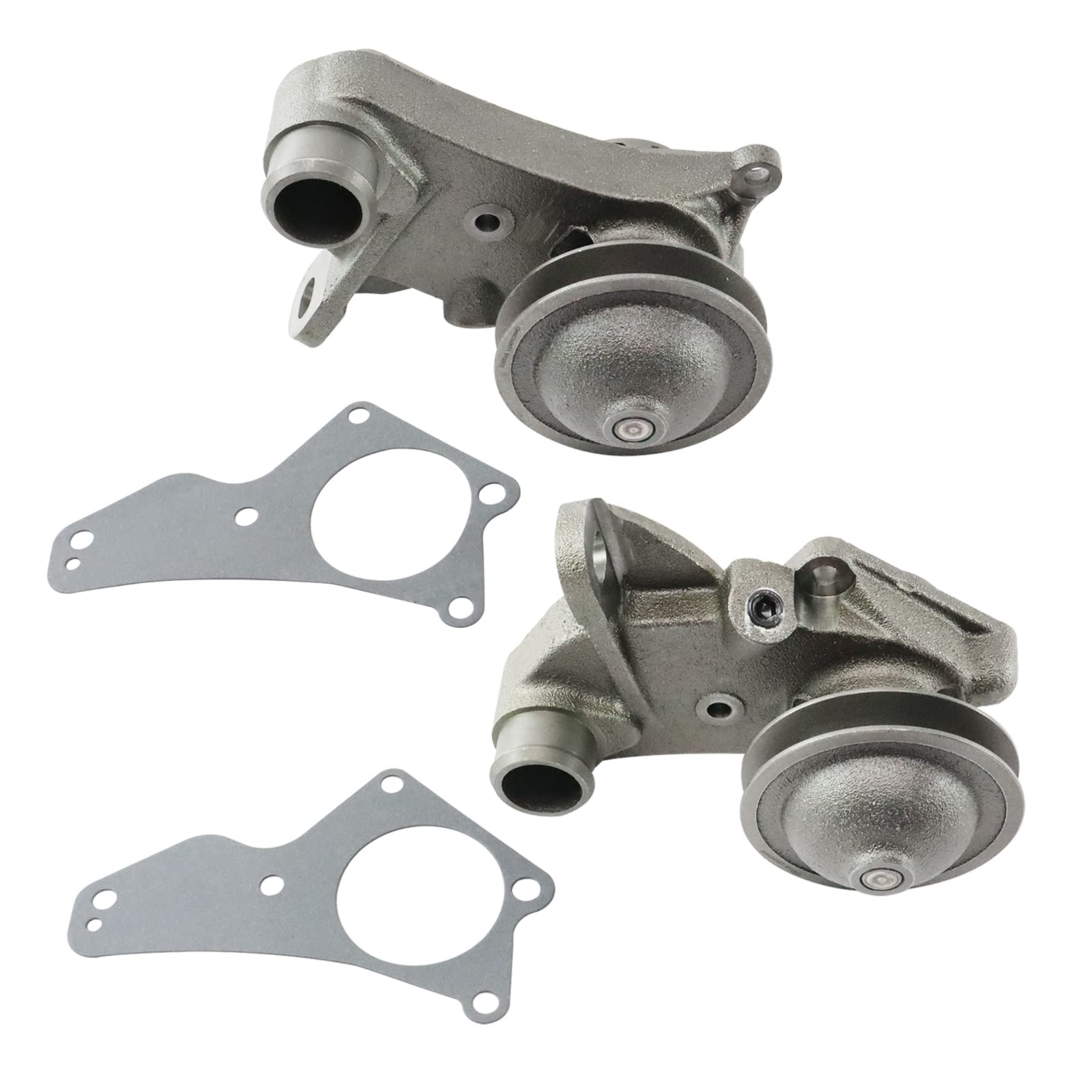 LOSTARPair(2) Flathead Water Pu-mps For 1932-1952 Fo-rd F1 Deluxe Anglia Pickup Truck