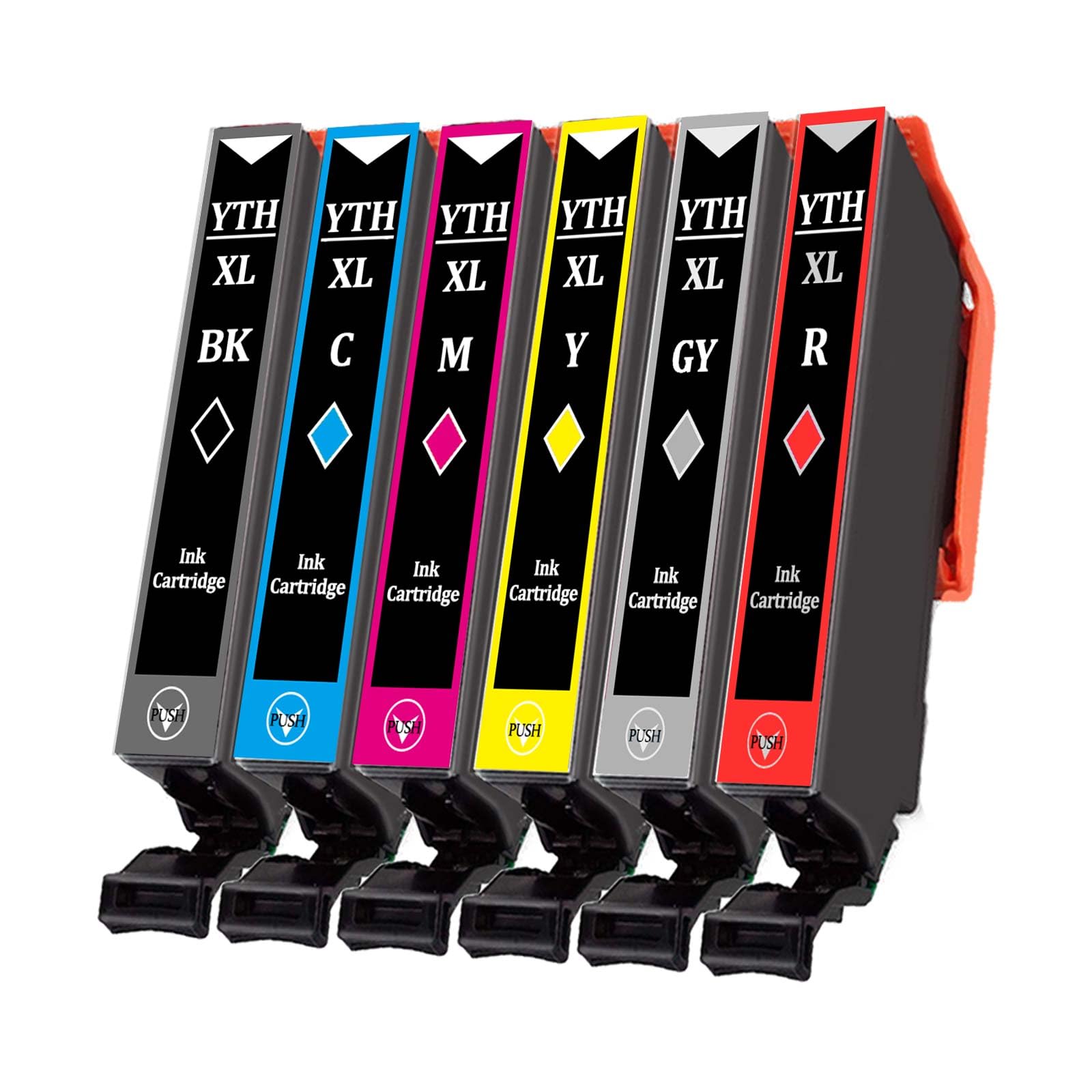 Amazon.co.jp: EPSON用 エプソン用 YTH 互換インク ヨット YTH-6CL (BK