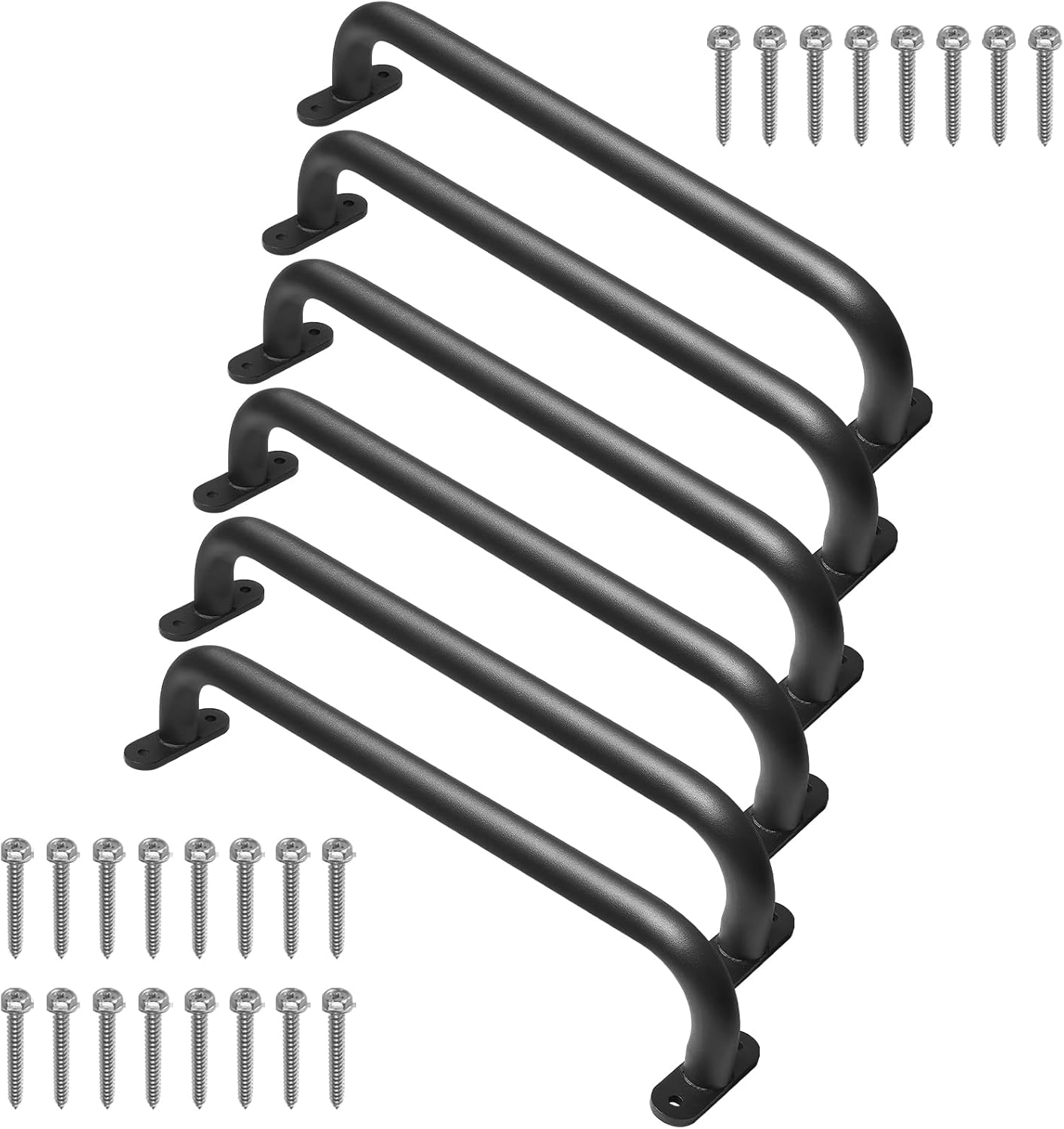 Purife 17 Inch Black Playground Accessories Handles Metal