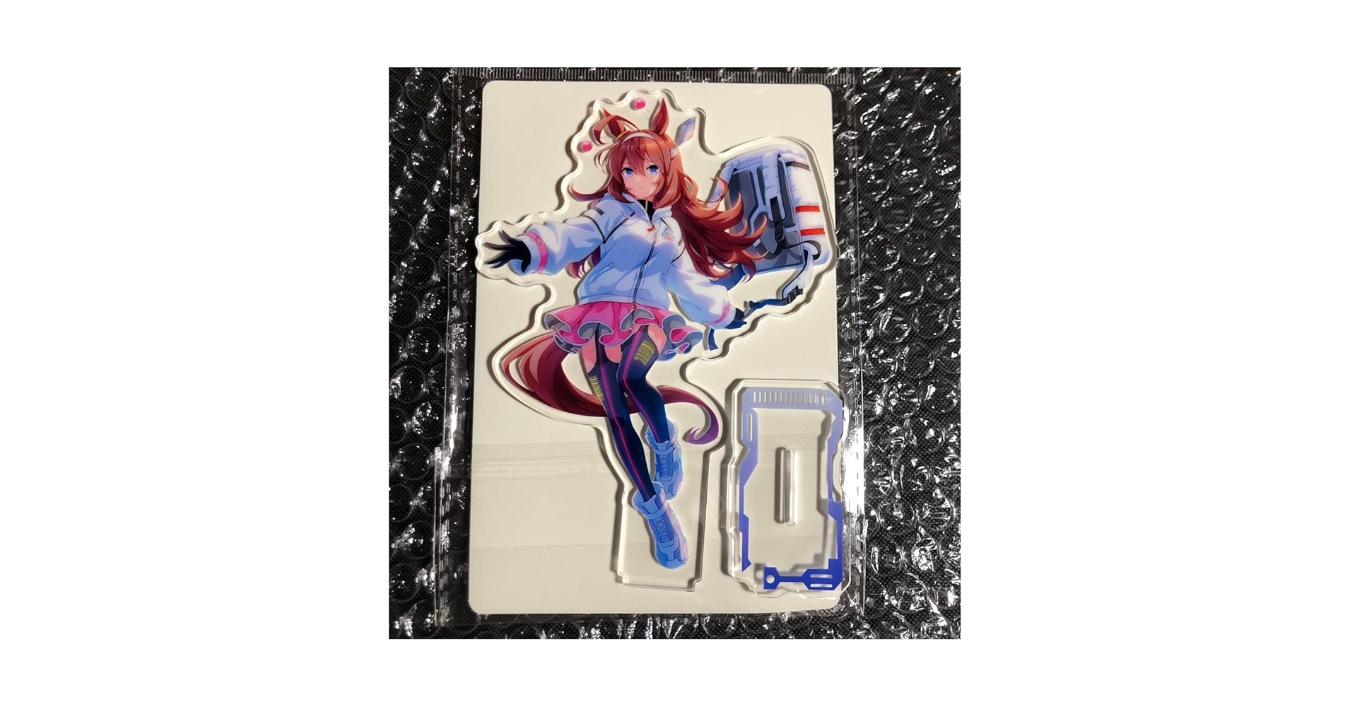 ウマ娘　ミホノブルボン　ZONE アクリルスタンド 送料無料 ウマ娘 加工 ZONE ゾーン ミホノブルボン アクリル
