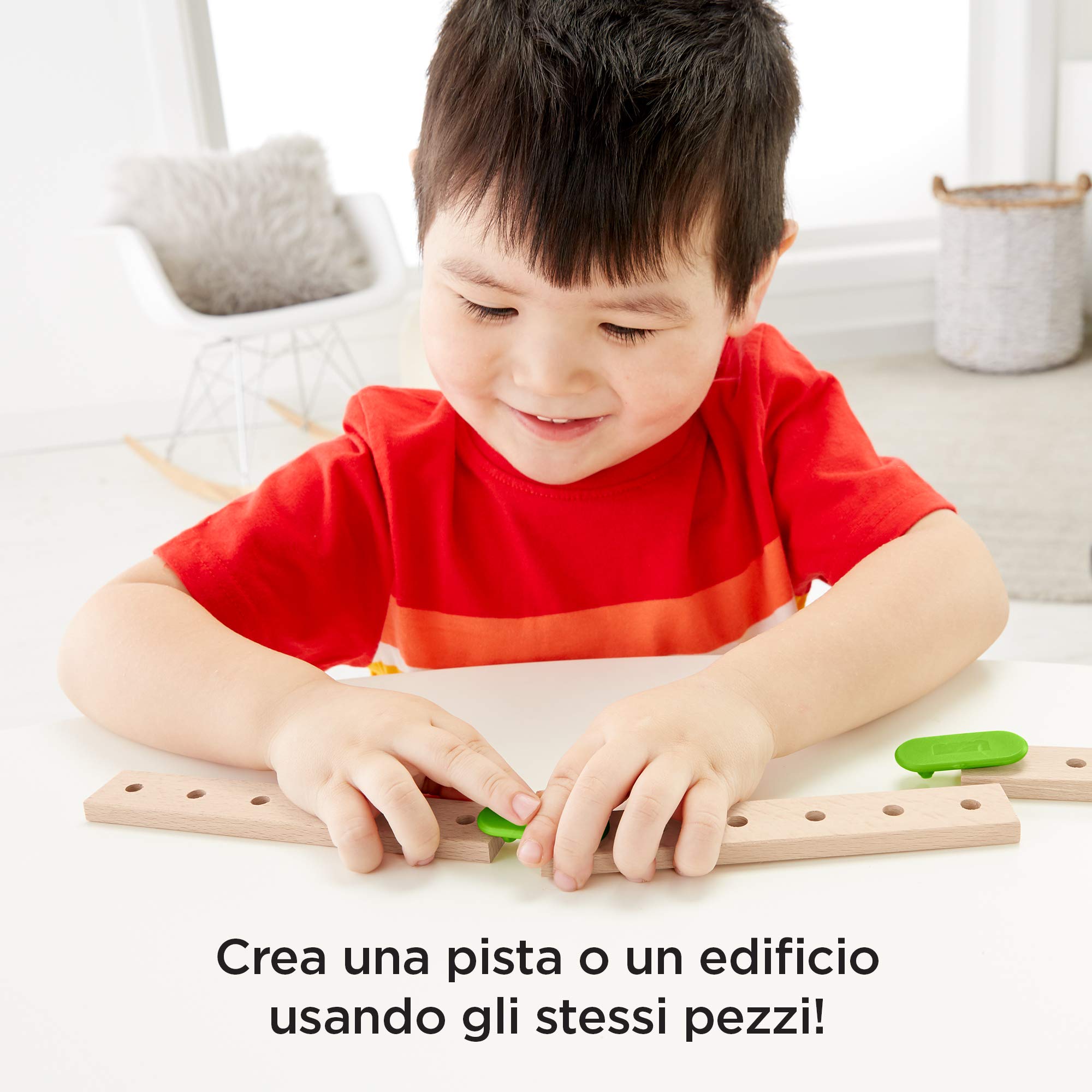 Fisher-Price - Wonder Makers Campeggio Set da Costruzione con più di 60 Pezzi, Giocattolo per Bambini 3+ Anni, GFJ10