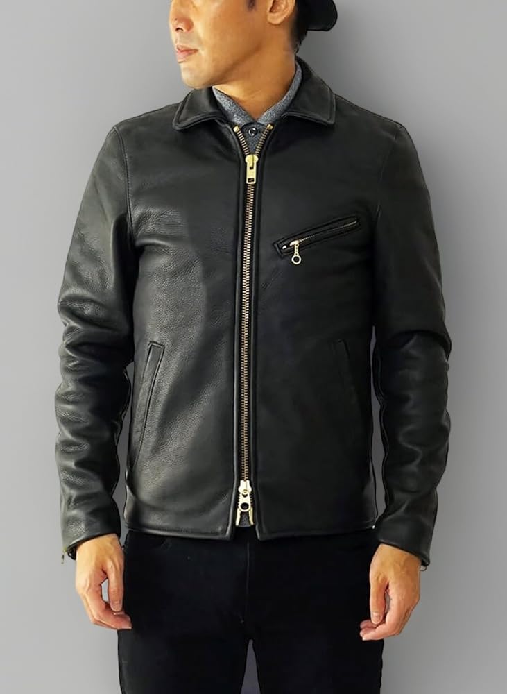 Vanson 90s タイプF 襟付きシングルライダース Amazon.co.jp: [VANSON Leathers] バンソン エンフィールド 襟