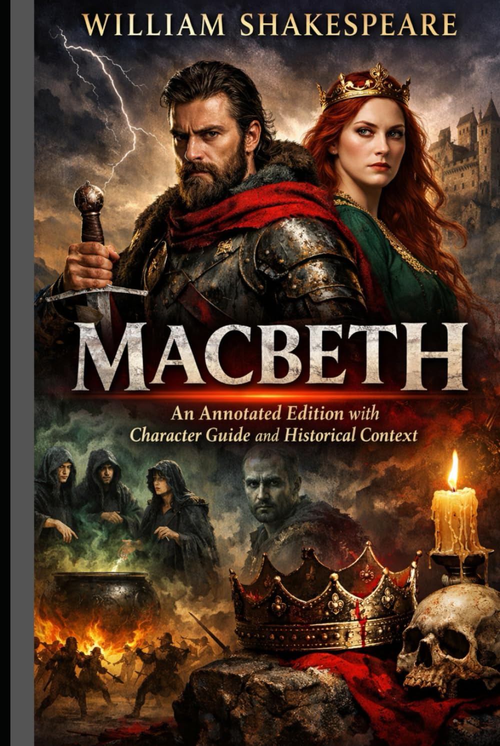 Macbeth - An Annotated Edition with Character Guide and Historical Context
