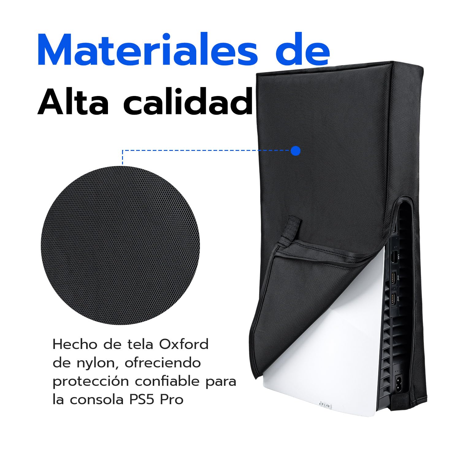 Wigearss Funda contra Polvo Protector Cubierta Antipolvo para PS5 Pro Consola (No para la PS5/PS5 Slim)