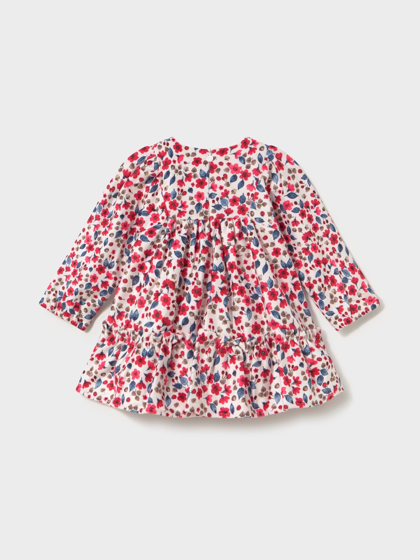 Mayoral Vestido Terciopelo Estampado para bebé niña Rojo