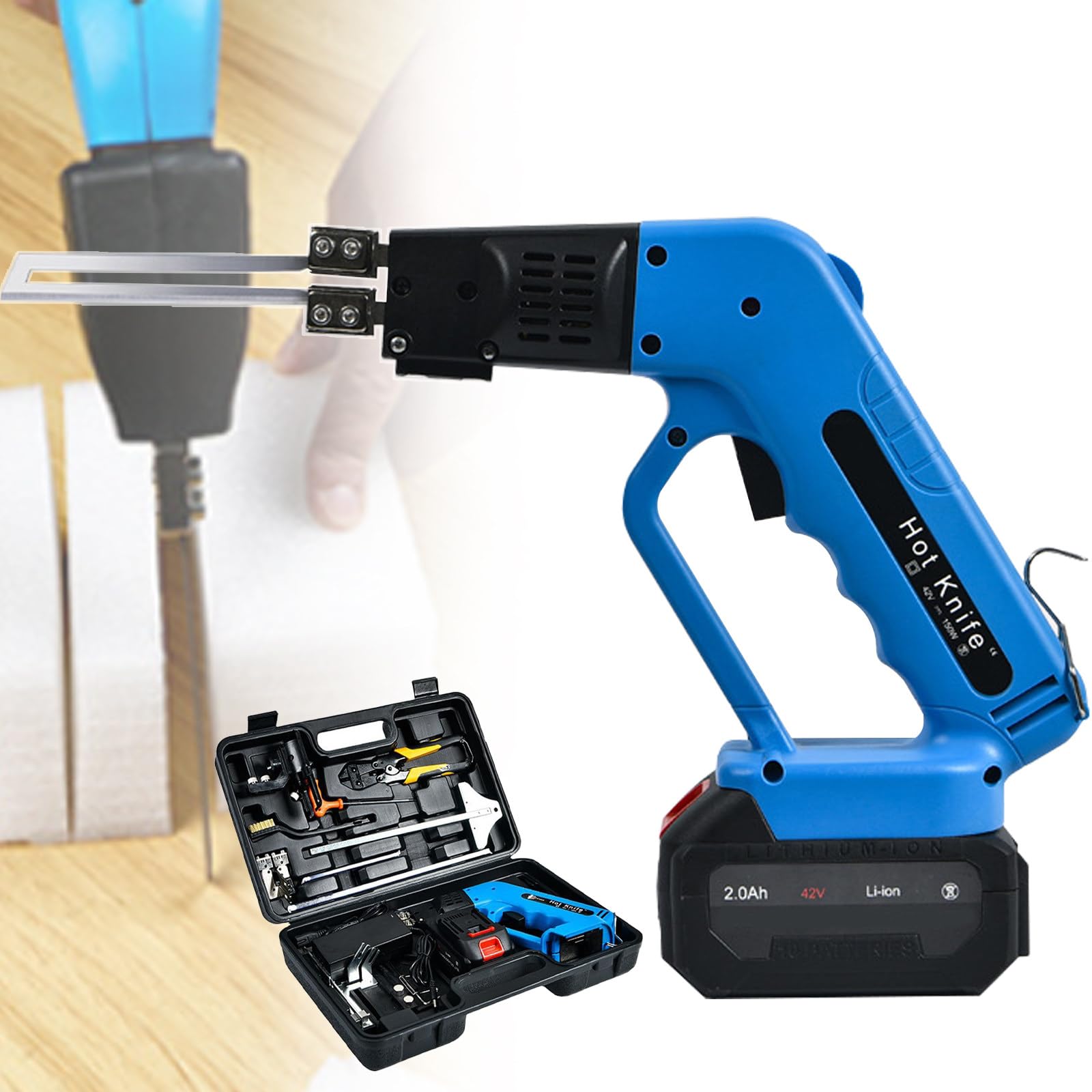 Przecinarka do Styropianu, Wycinarka Termiczna do Pianki z Systemem Chłodzenia, 150W dla EPS, XPS, EPE i Pianki Poliestrowej PremiumSet