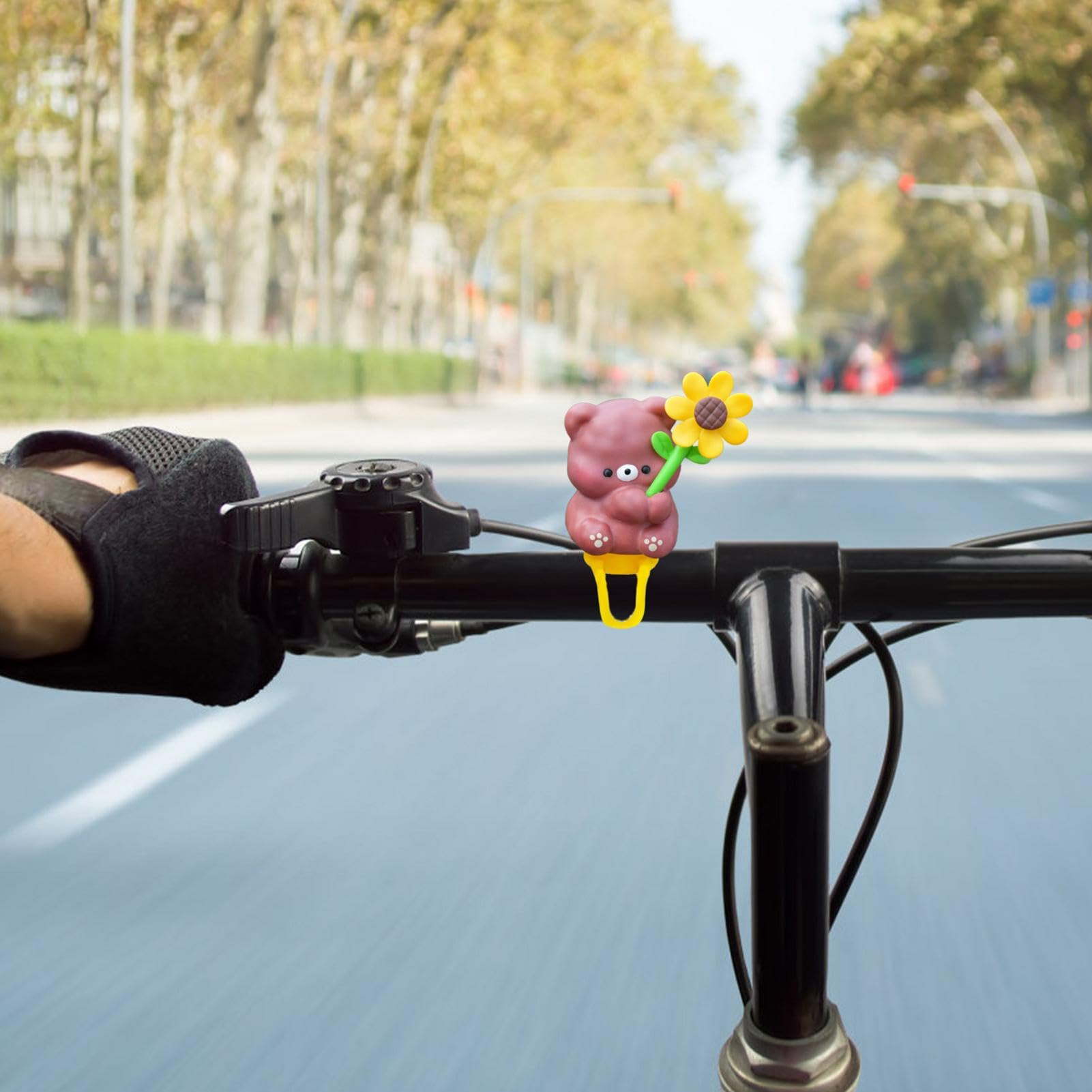 YeloYolker Klaxon De Vélo Pour Enfants, Mignon Klaxon à Air Pour Filles, Tout-petits - Accessoires De Vélo Universels Pour Tricycle, Draisienne, Scooter (sirène Arc-en-ciel