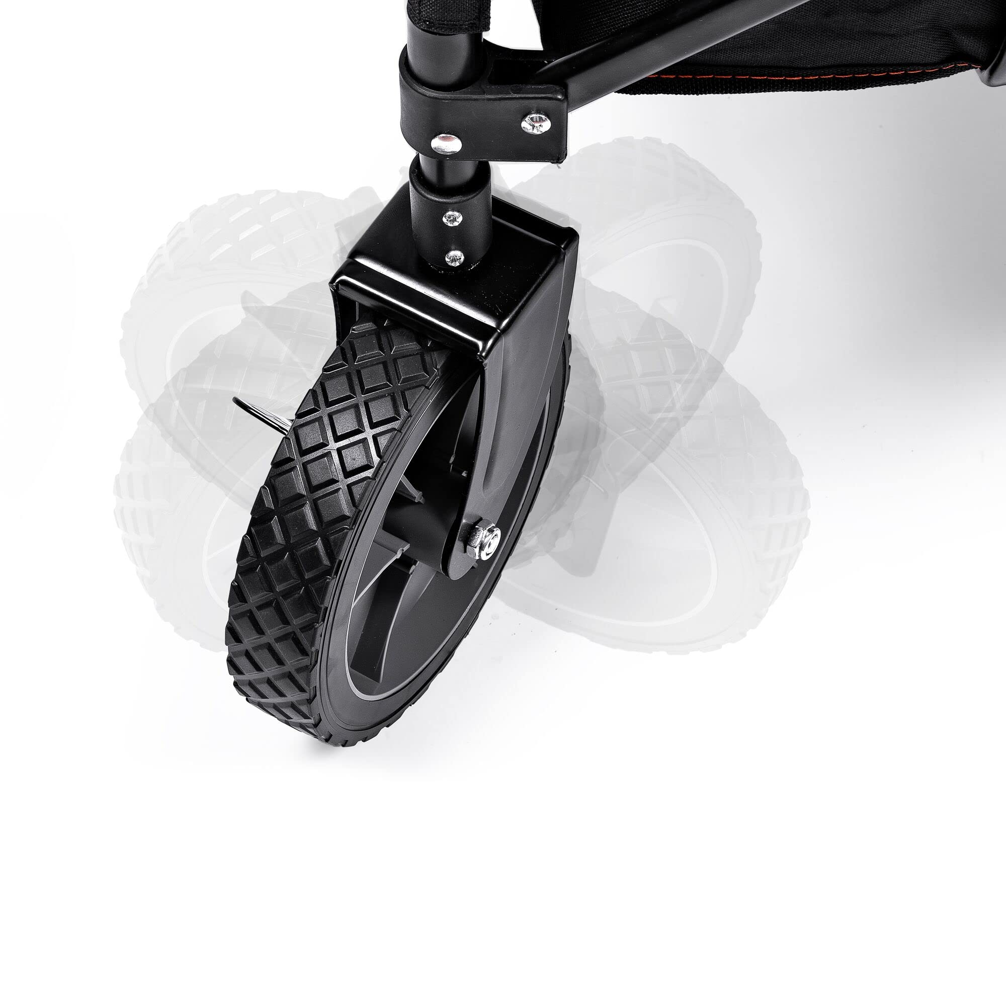 Black+Decker BDCWBK01-XJ Carrello pieghevole da giardino, Nero