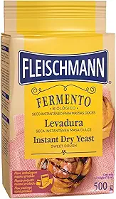Fermento Biológico Seco Instantâneo Massas Doces 500g