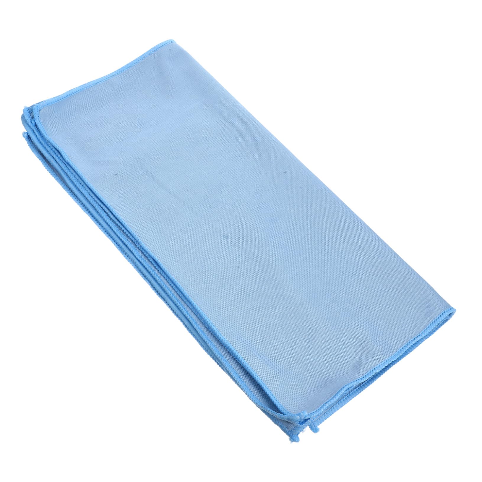 CALLARON 20 Piezas Paños de Limpieza de Microfibra Toallas Absorbentes Lavables para Cristales Ventanas Coches y Uso Doméstico sin Color Azul
