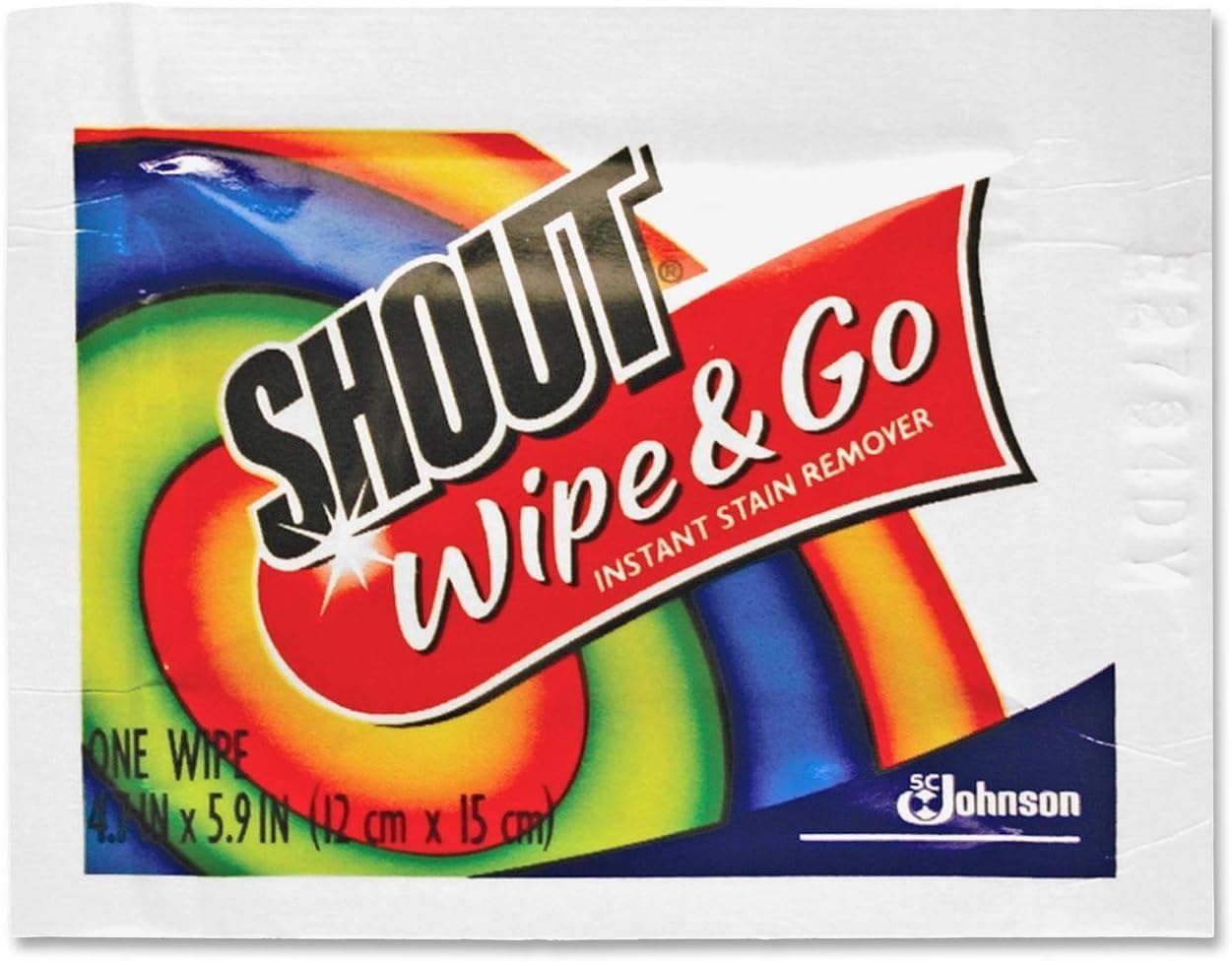 Jhnsndvrsy Wipe & Go Instant Stain Remover, 4.7 X 5.9, 80/Carton