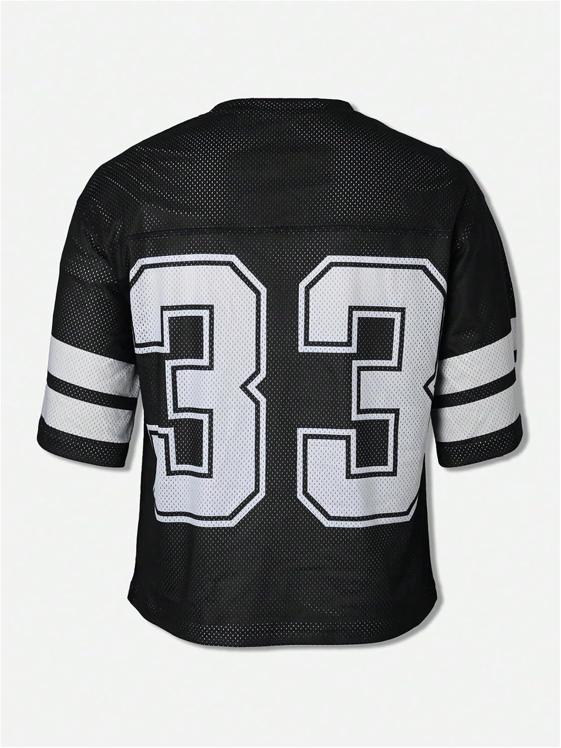 GORGLITTER Men's Jersey Shirts Oversized Baggy Mesh Tshirts Graphic Print Basketball Short Sleeve Tee Loose Tops