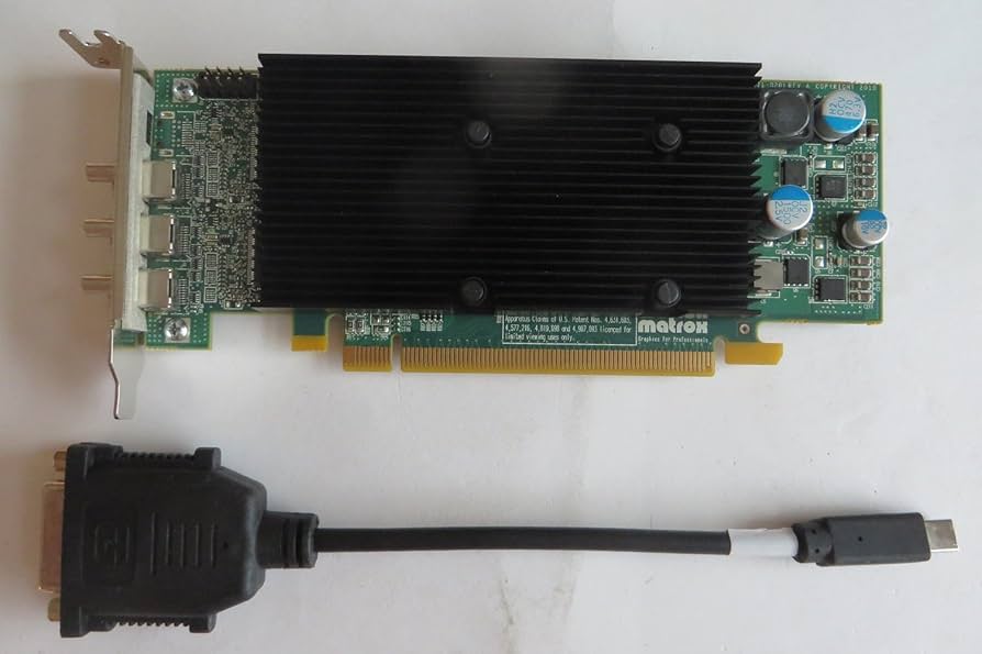 Amazon.com: Matrox M9138LP PCIe X16 with 1 GB of memory