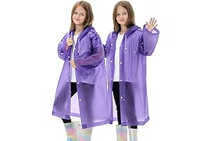 2-Pack Waterproof Raincoats--Best Choice for the Unexpected Rain