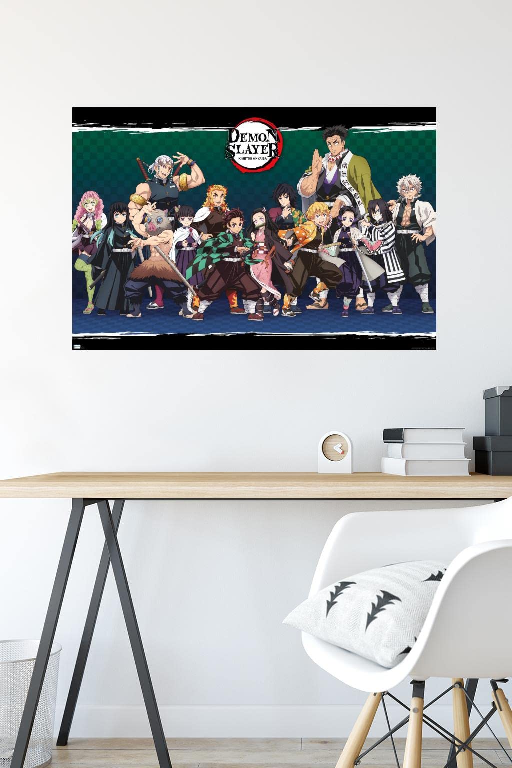 Amazon.com: Demon Slayer - Lineup Wall Poster, 34L