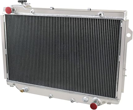 4 Row Aluminum Radiator For 1990-1998 Toyota Landcruiser 80 Series HZJ80 HDJ80 FZJ80 4.2L Diesel