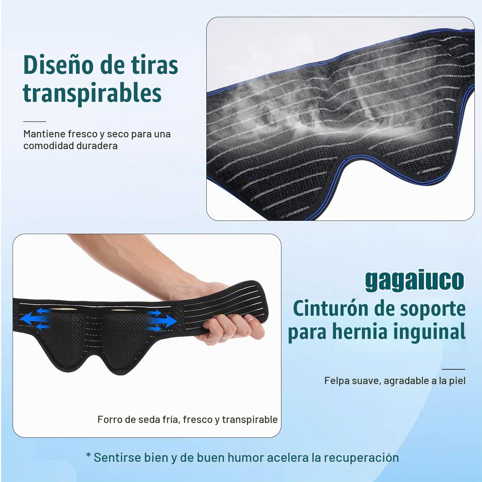 Cinturón De Hernia Para Hombres Y Mujeres - Cinturón Ajustable De Soporte De hernia Inguinal Para El Alivio Del Dolor Y El Tratamiento De Hernias Inguinales O Abdominales Inferiores.