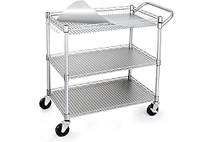 990Lbs Capacity Commercial Grade Utility Cart for Kitchen