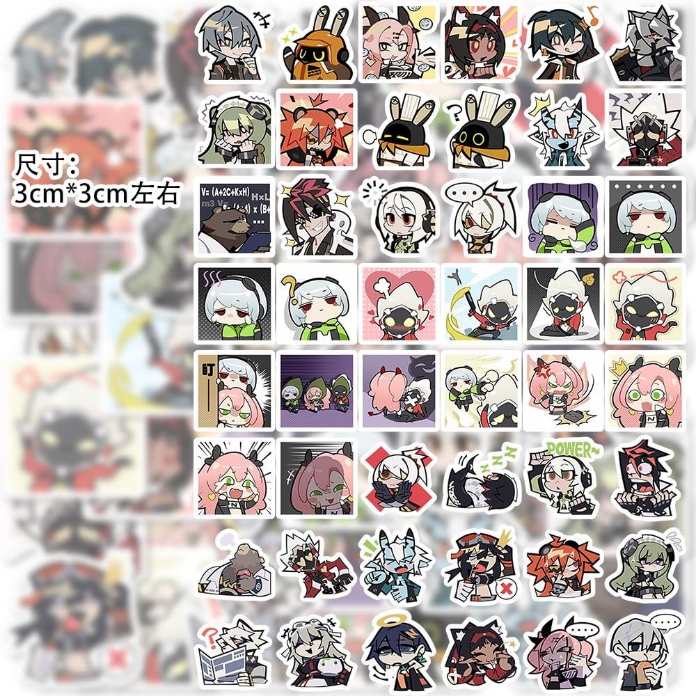 Amazon | ゼンレスゾーンゼロ ステッカー ゼンゼロ シール 90枚セット