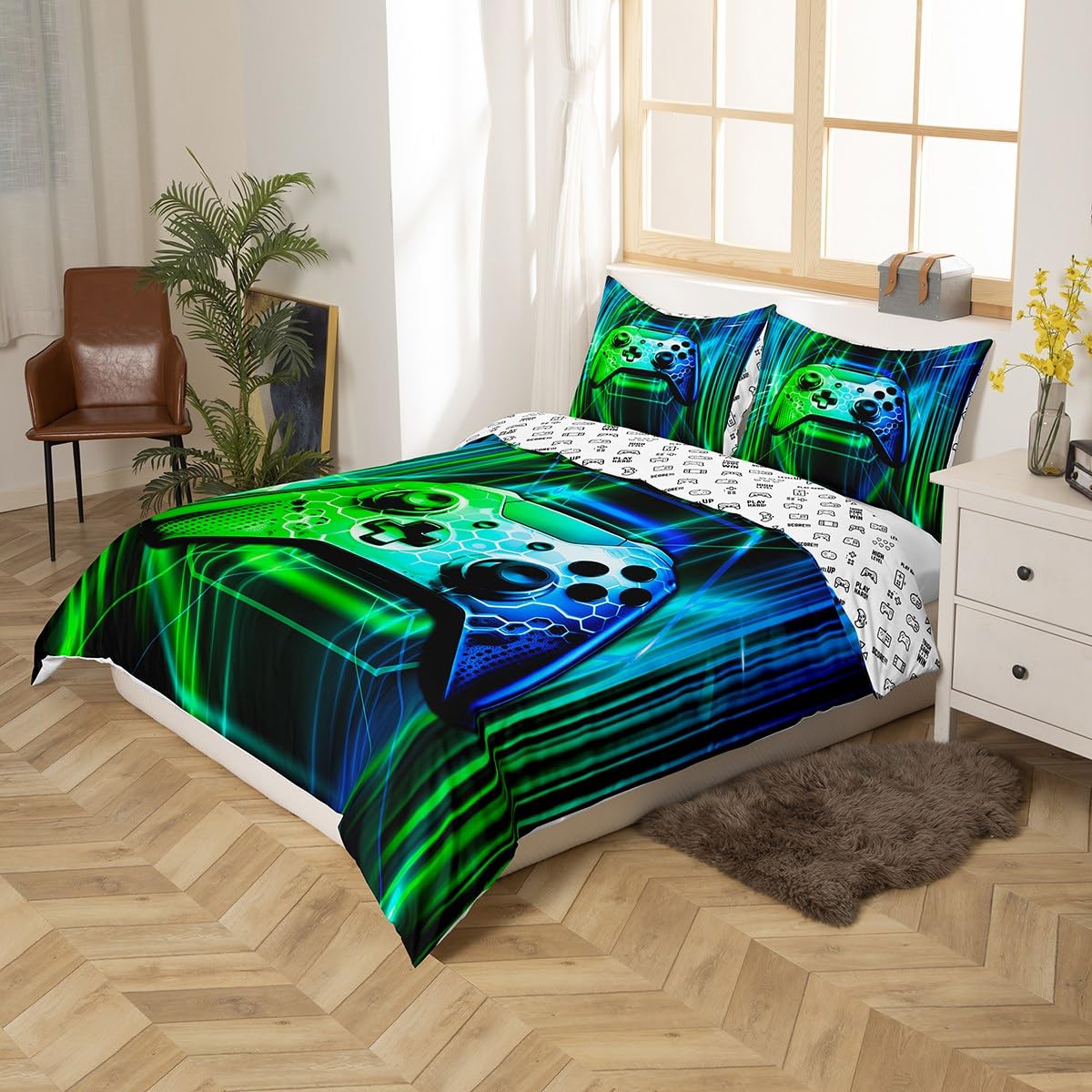 Gamer Duvet Cover Set Double Size - Image 2