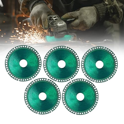 Miniatura 8 de Paquete de 5 discos indestructibles para amoladora, disco de corte de amoladora angular, disco indestructible de 2.0-4 x 125 x 45 pulgadas, corta