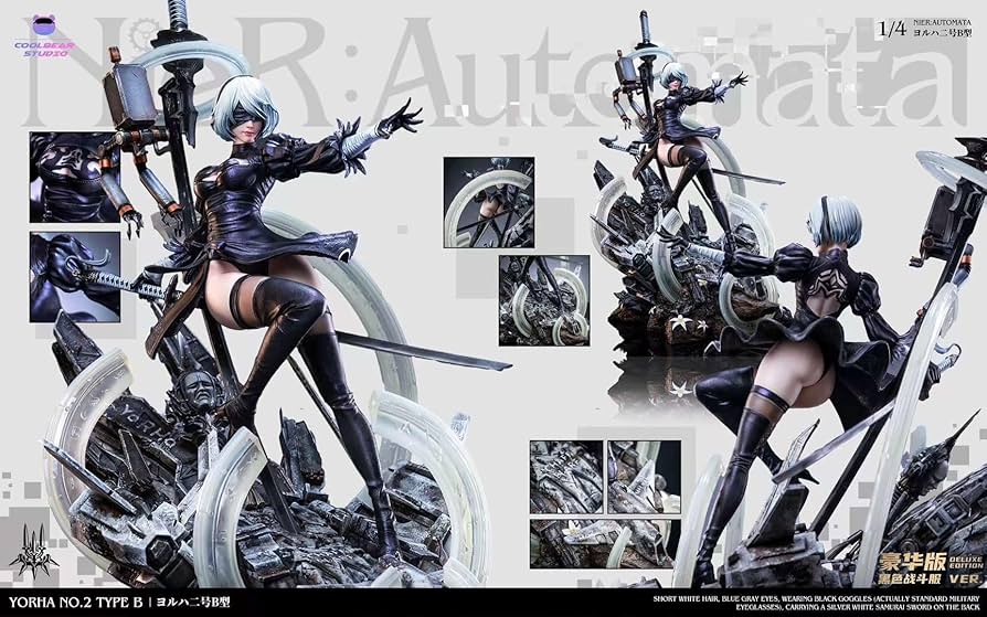 Amazon.co.jp: ヨルハ二号B型 2B フィギュア ガレージキット 水着Ver.1