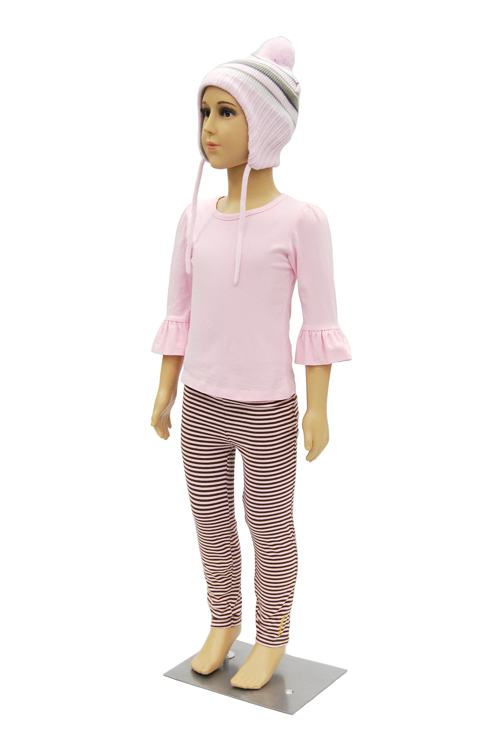 ROXY DISPLAY Plastic Child Mannequin - 4-6 Years Old, Standing Pose, Removable Head & Arms With Free Wig