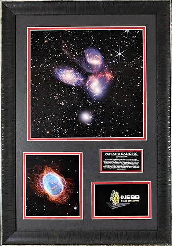 Quinteto de Stephan - Telescopio James Webb - Foto enmarcada