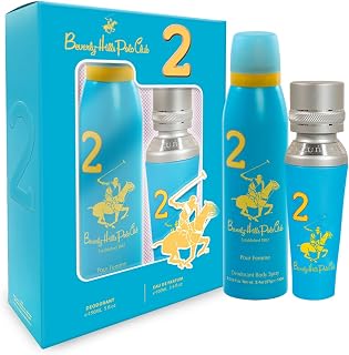 Beverly Hills Polo Club No.2 Gift Set for Women EDP 100ml + Deodorant 150ml Price In India