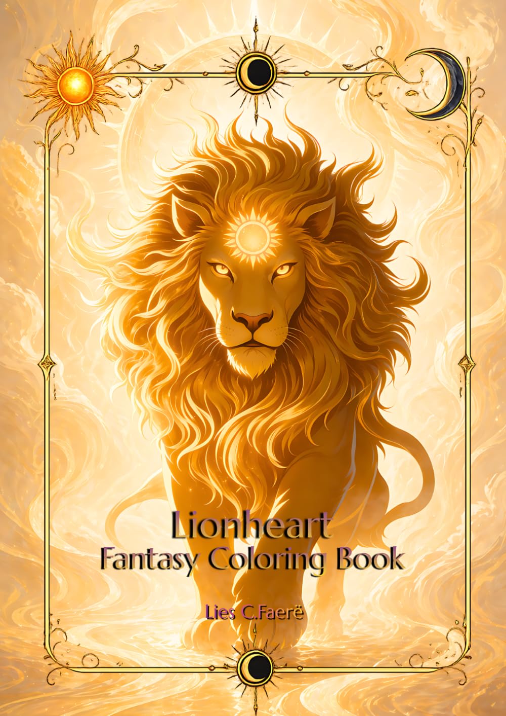 LionHeart: A Fantasy Coloring Book: A magical adult coloring book featuring spirit animals and ethereal fantasy designs (Coloring Books Eclipse Chronicles)