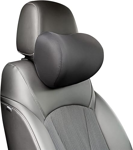 Miniatura 6 de Almohada de coche para asiento de conducción, almohada para el cuello del coche, almohada suave de algodón de memoria para coche, agradable a la