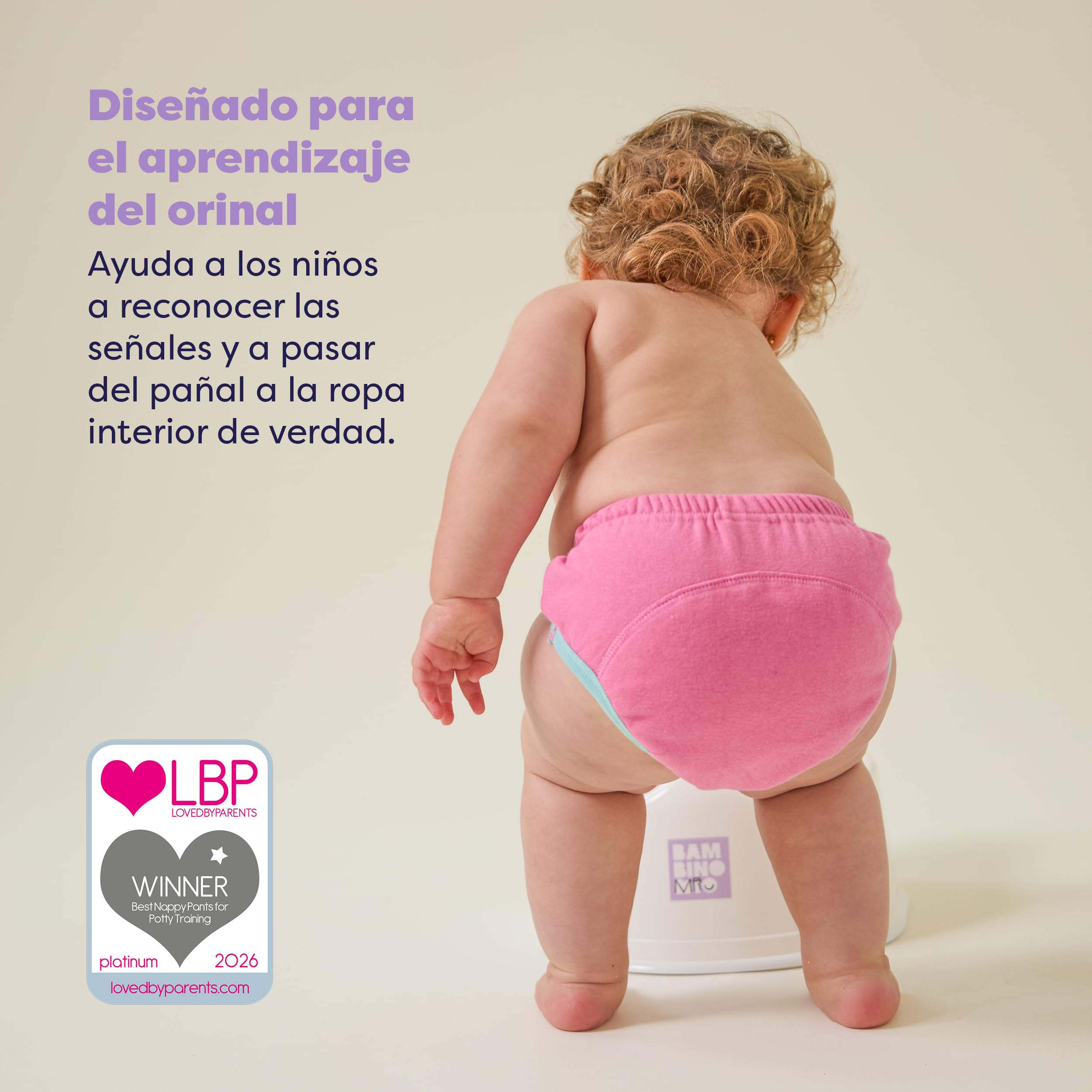 Bambino Mio calzones de entrenamiento reutilizables, 3-4 años (Vuela Alto) - ropa interior para dejar el pañal, pantalones papa niños y niñas, niños pequeños — view 56