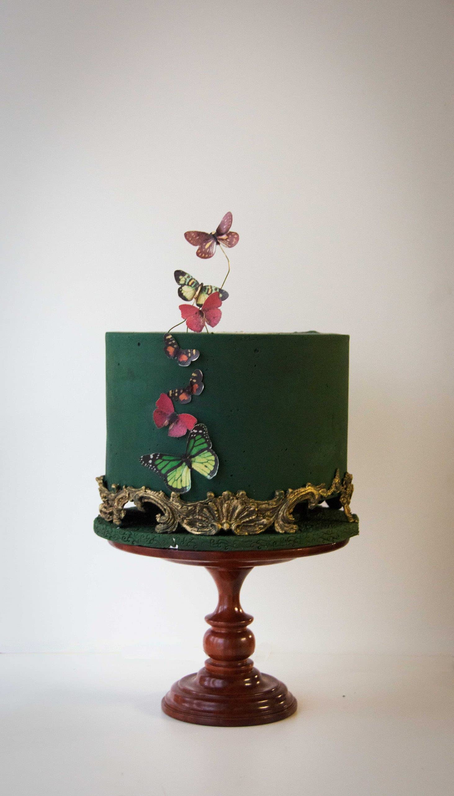 Crystal Candy Wafer-Paper Vintage Butterflies