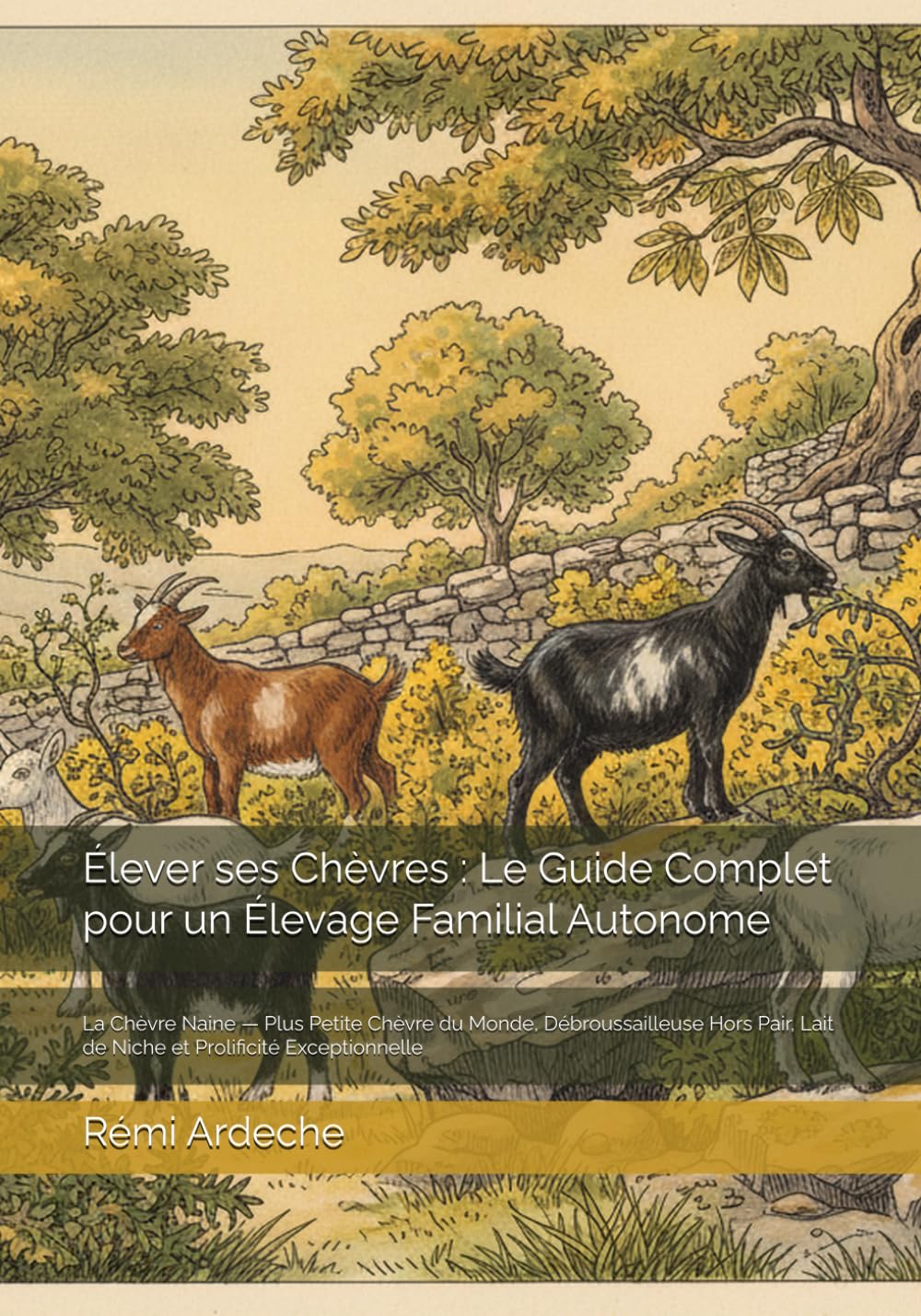 Élever ses Chèvres : Le Guide Complet pour un Élevage Familial Autonome: La Chèvre Naine — Plus Petite Chèvre du Monde, Débroussailleuse Hors Pair, Lait de Niche et Prolificité Exceptionnelle
