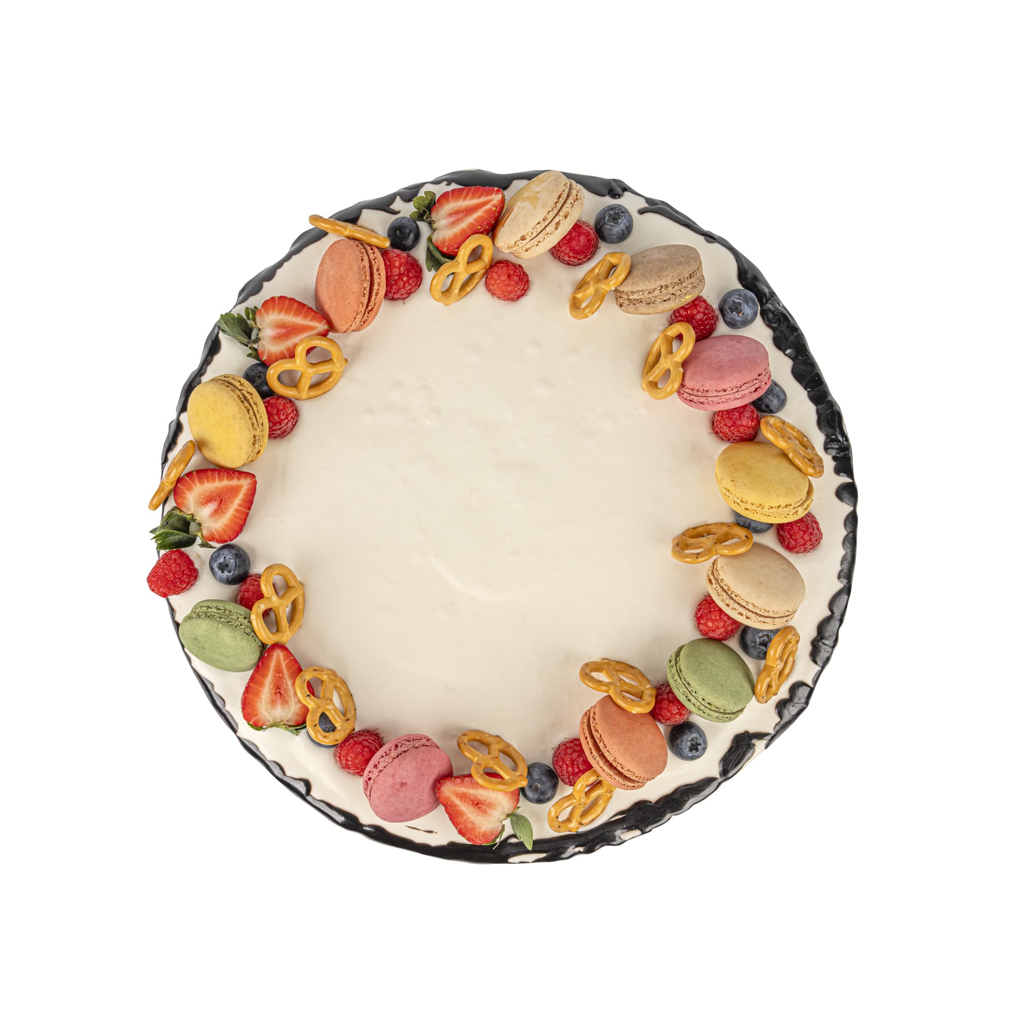 Restaurantware Pastry Tek - Chupete redondo de espuma para tartas de 12 x 4 pulgadas, 24 unidades, reutilizable, ligero, duradero, herramienta de espuma reutilizable de polietileno resistente a la