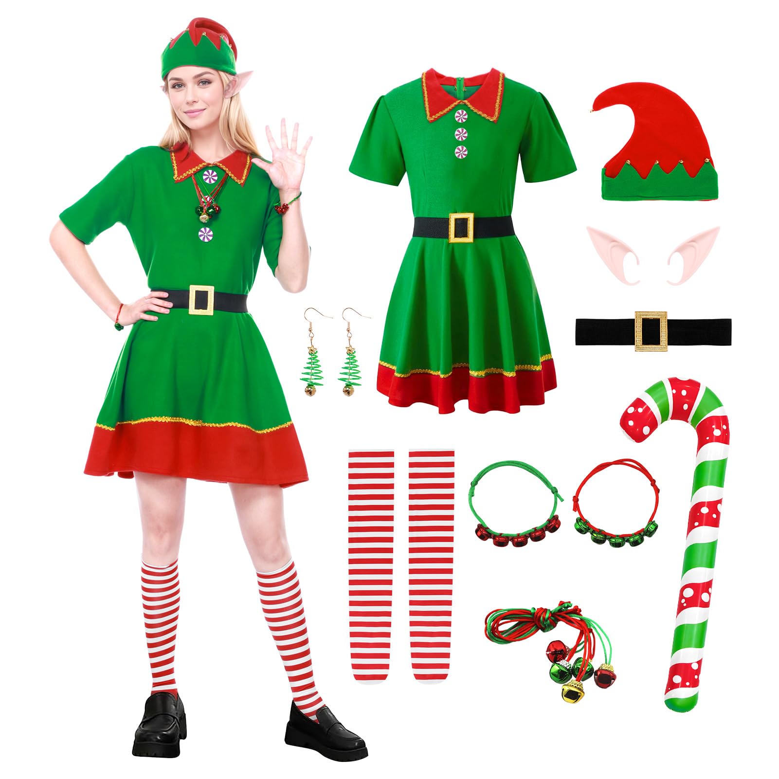 Alaiyaky Christmas Cosplay Costumes (Women, S)