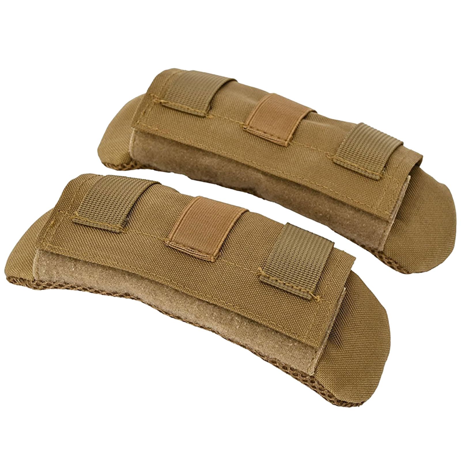 Coussinets d'épaule tactiques pour gilet, coussinets de protection amovibles universels pour sac à dos, bandoulière, sac de voyage en plein air, coussin de bandoulière amovible