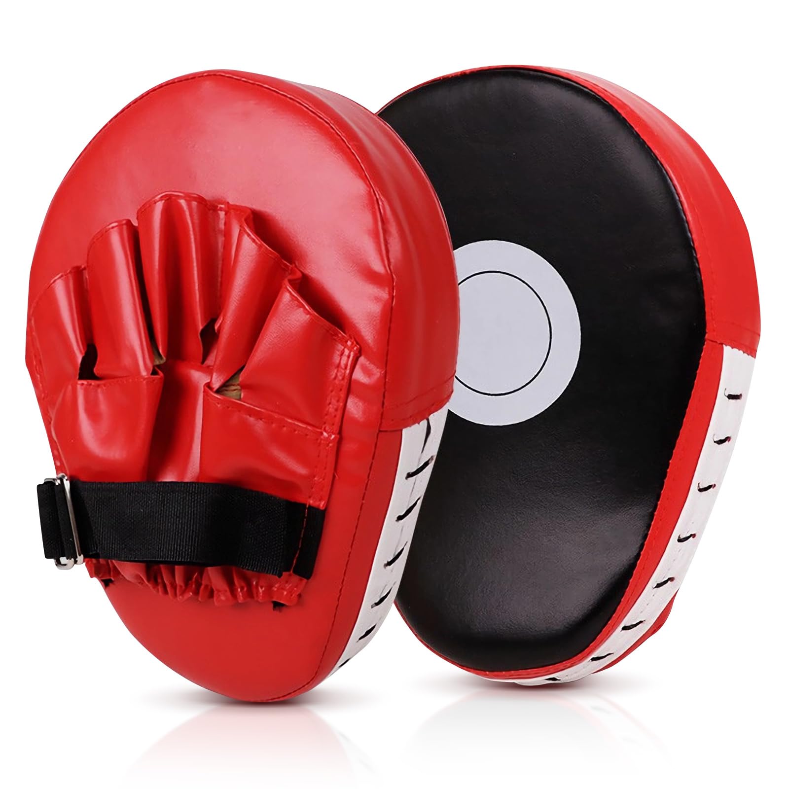 Boxing Pads Curved Focus Punching Mitts Training Focus Pads for Beginner Adjustable Strike Shield Arm Pad for Muay Thai Taekwondo