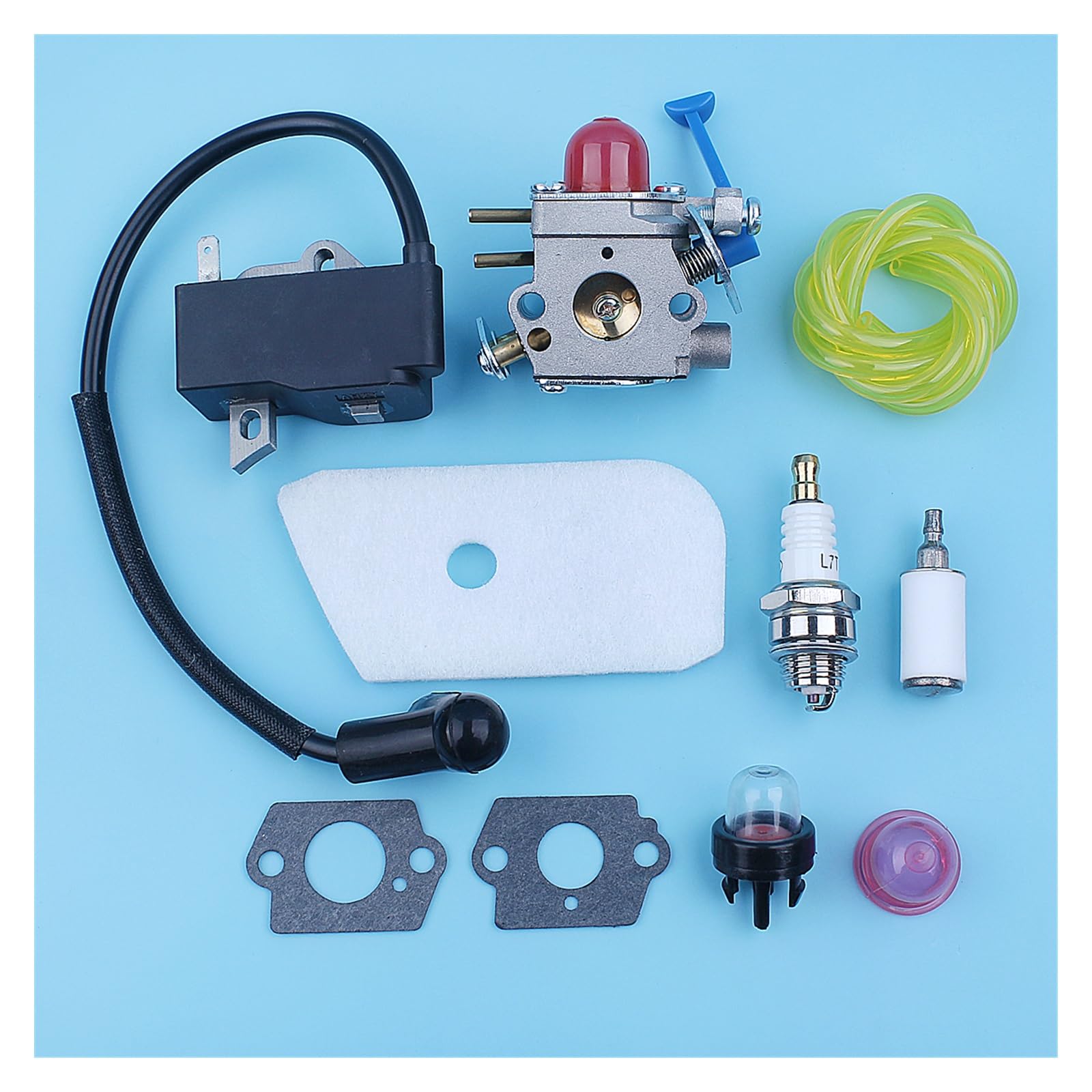 Kit de bobina de encendido de carburador for Husqvarna 125C 125E 125L 128C 128LD 128R for repuesto de motosierra Zama Motoserra